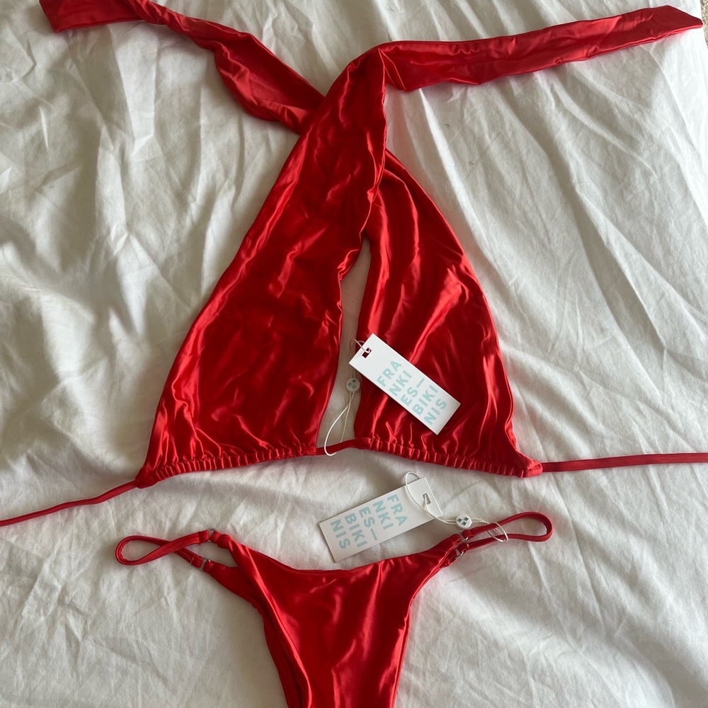 Frankie's Red Bikini